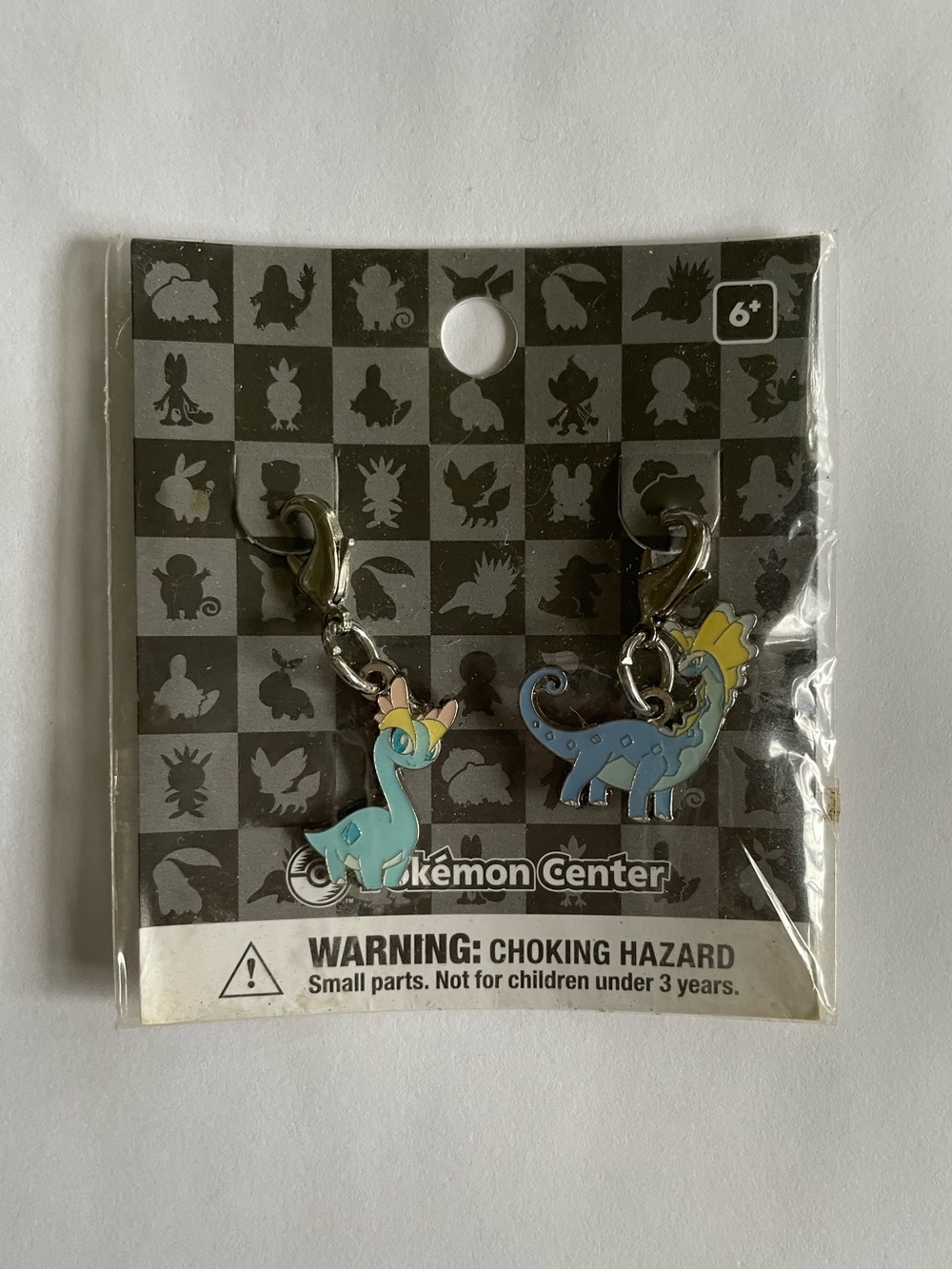 2014 Pokemon Center metal charms Amaura & Aurorus